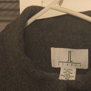 Smoke Grey wool coat